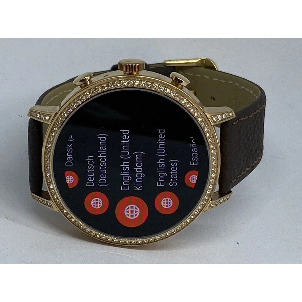 Fossil Gen 4 Authentic Digital Dial Smart Watch Custom Band FTW6011 CR142